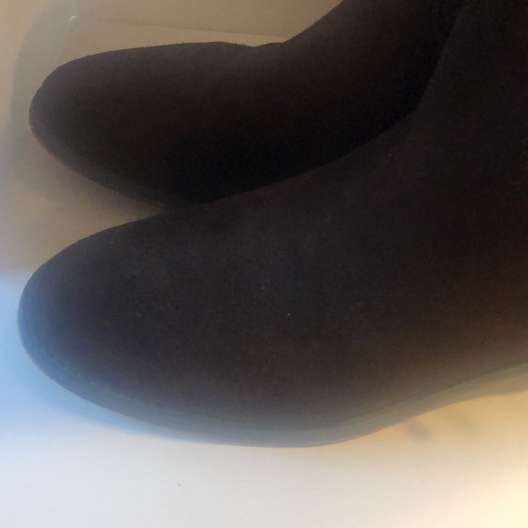 Women’s fall Rhea fringe brown suede Michael Kors warm comfort tall boots - Picture 7 of 16